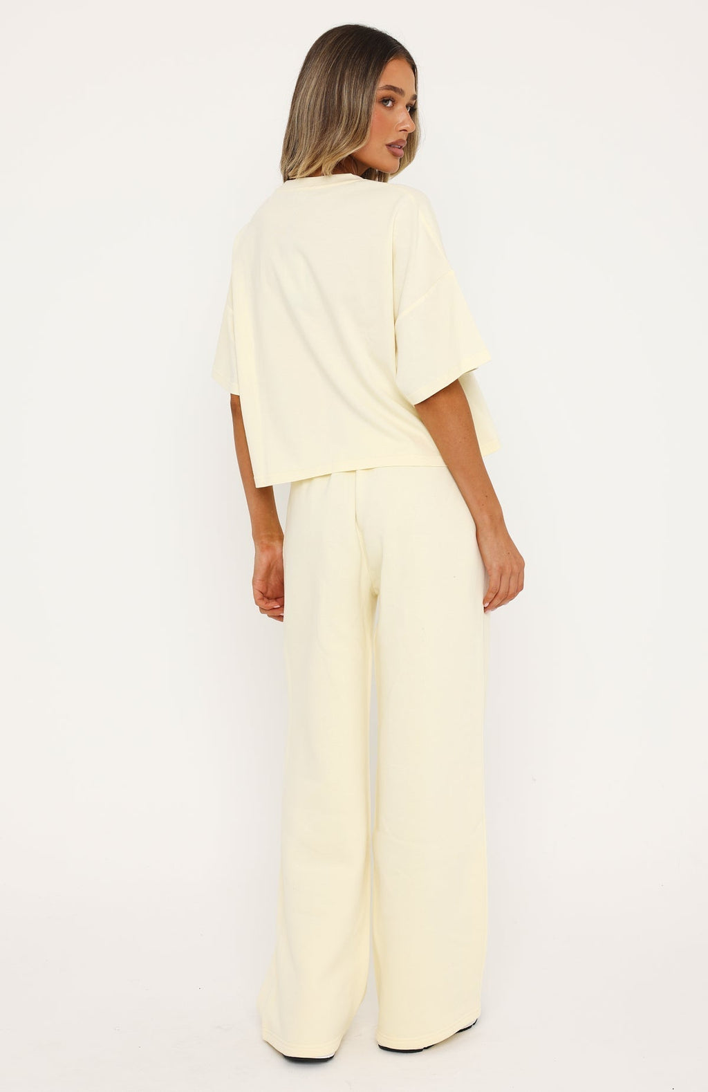 Never Missed Wide Leg Sweatpants Butter